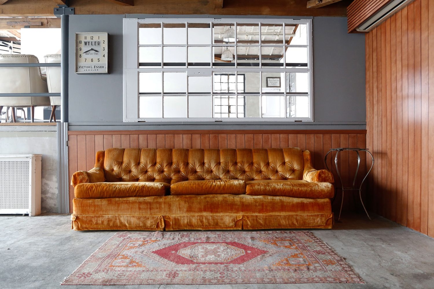 3シーター ラグ ウッド腰板