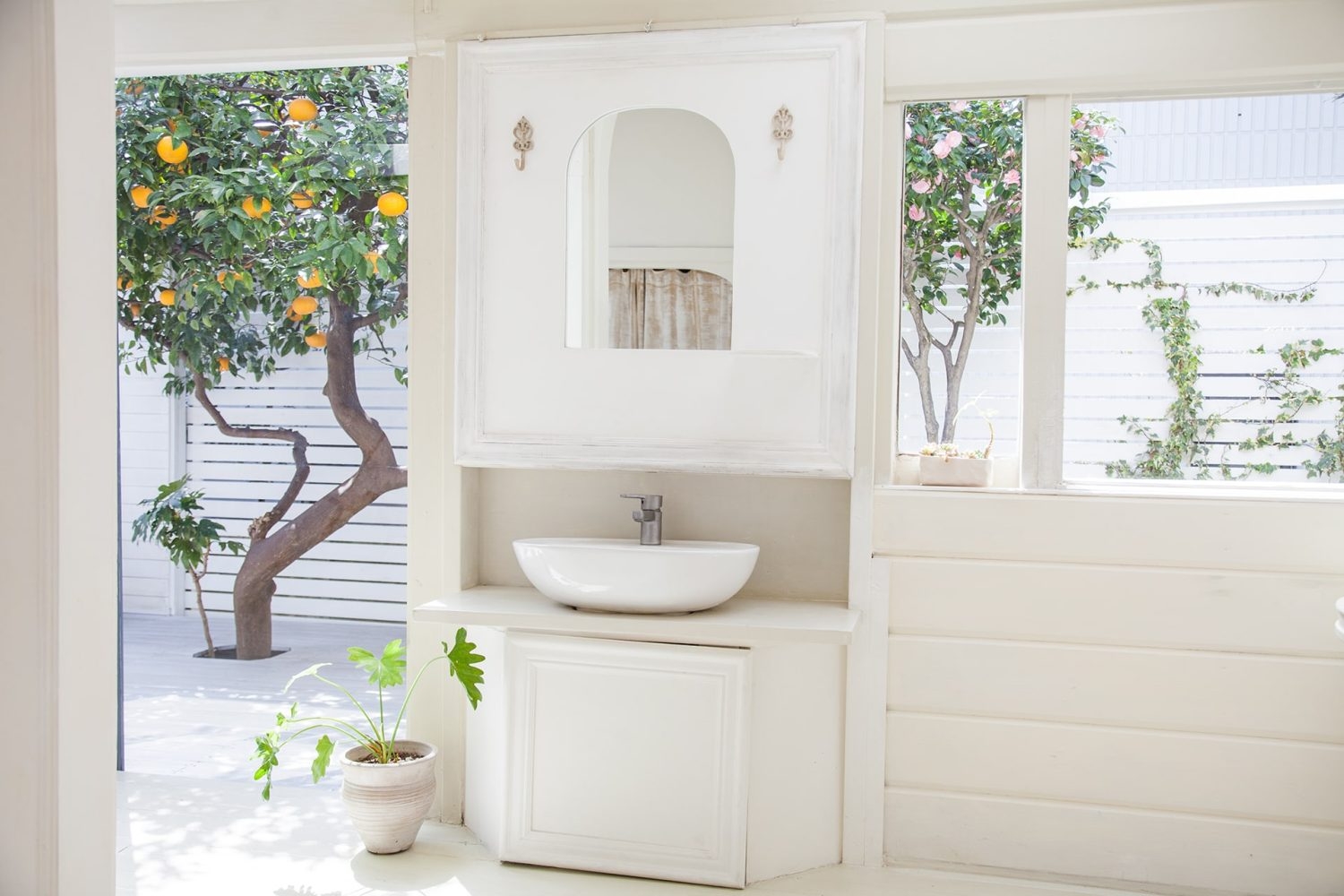 洗面台ミラー設置時(要予約 / 給湯あり)