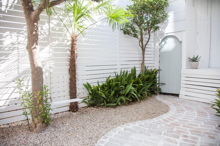 エントランス / ブランコとヤシの木