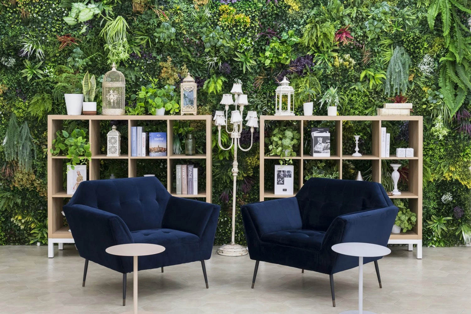 グリーン壁前の演出