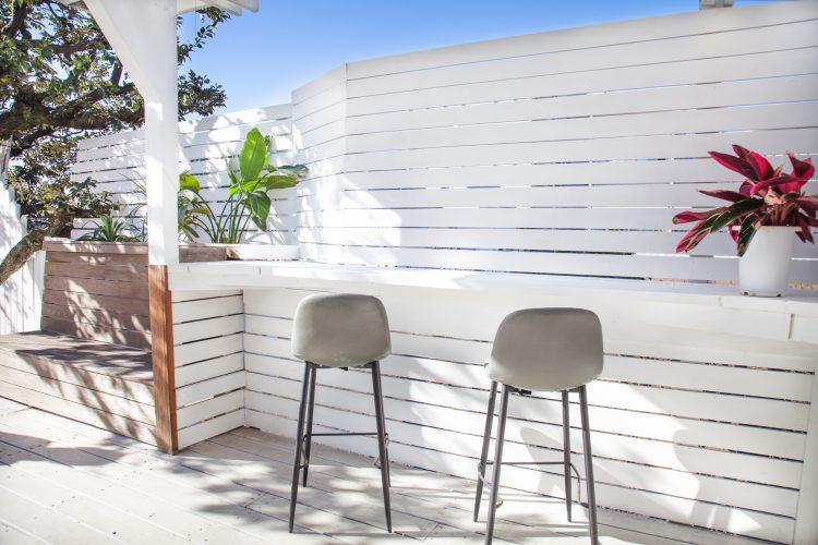 屋上エリア / ガゼボに目隠しフェンスがつきカフェのようにも