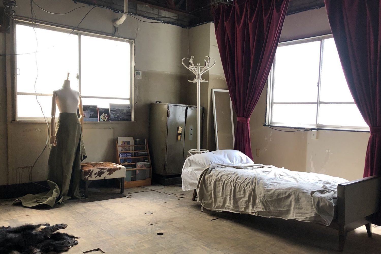 ベットになるソファ