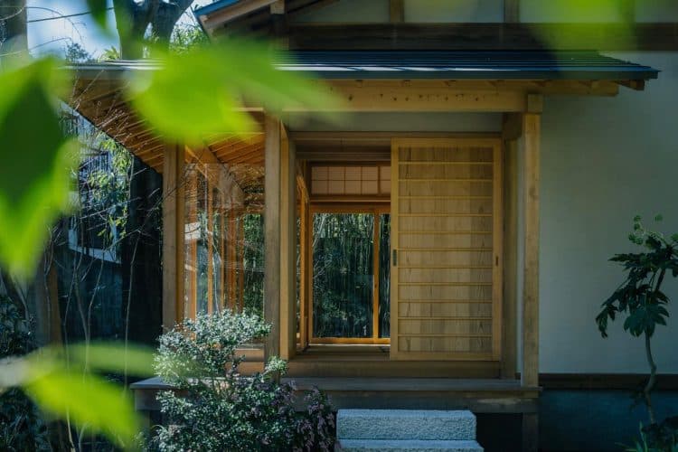 数寄屋の入口