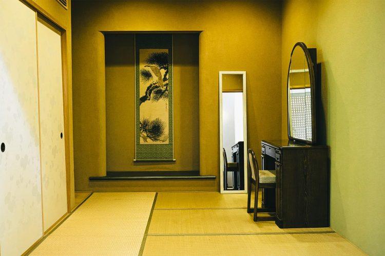 着替えメイク利用が多い4.5帖の和室