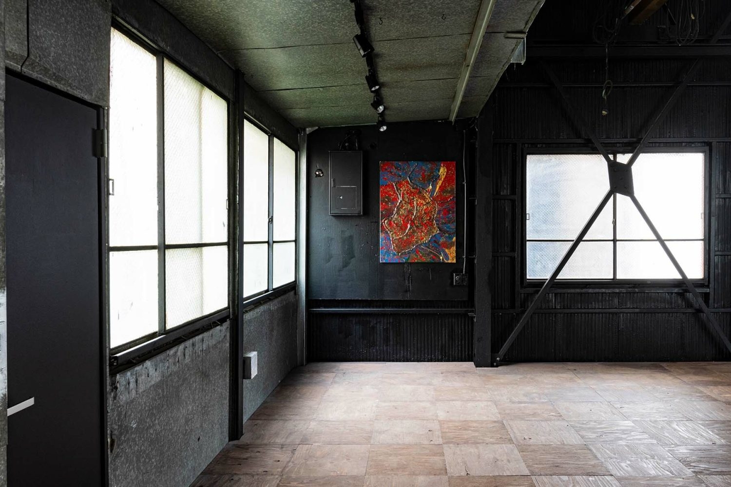 ガレージ暮らし感