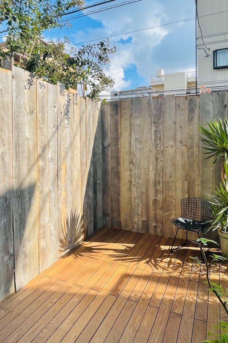 1F ウッドデッキ