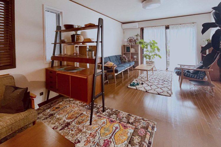 1F 17帖のリビング