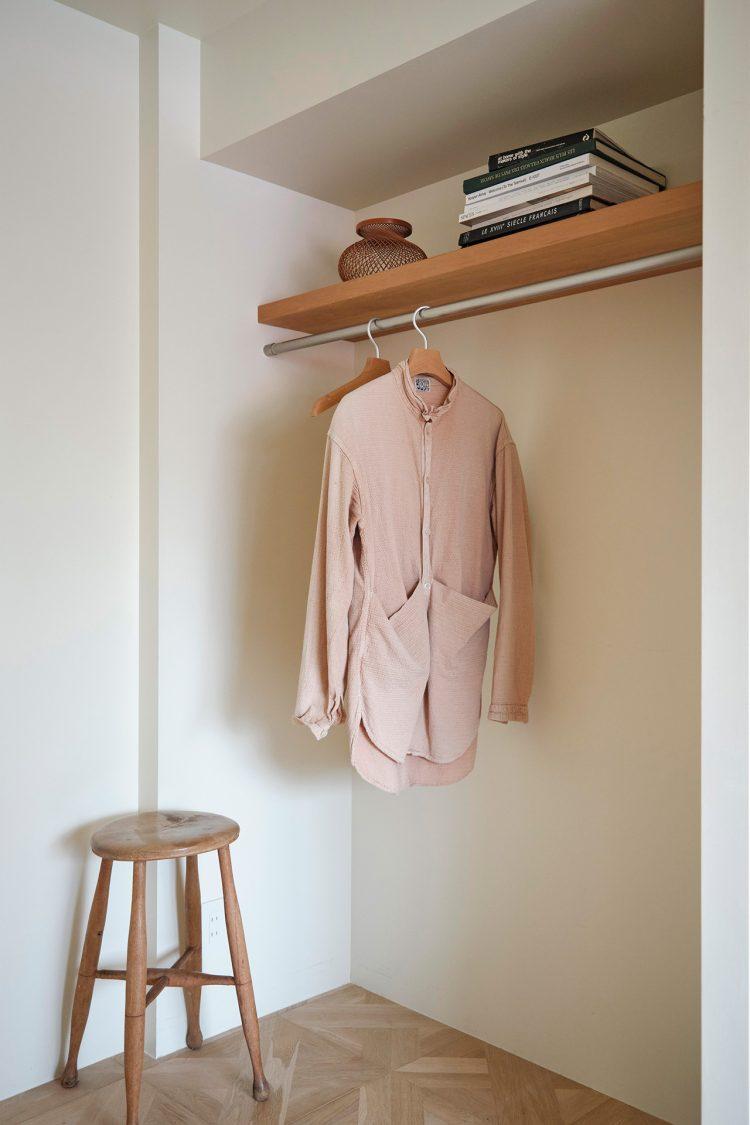 クローゼット収納シーンに