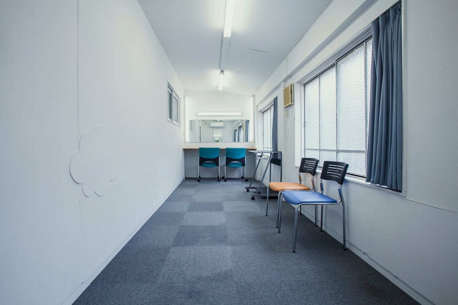 奥行きのあるメイクルーム13㎡