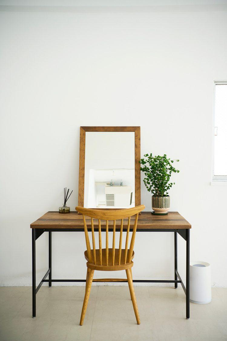 メイク台 LED照明使用可能