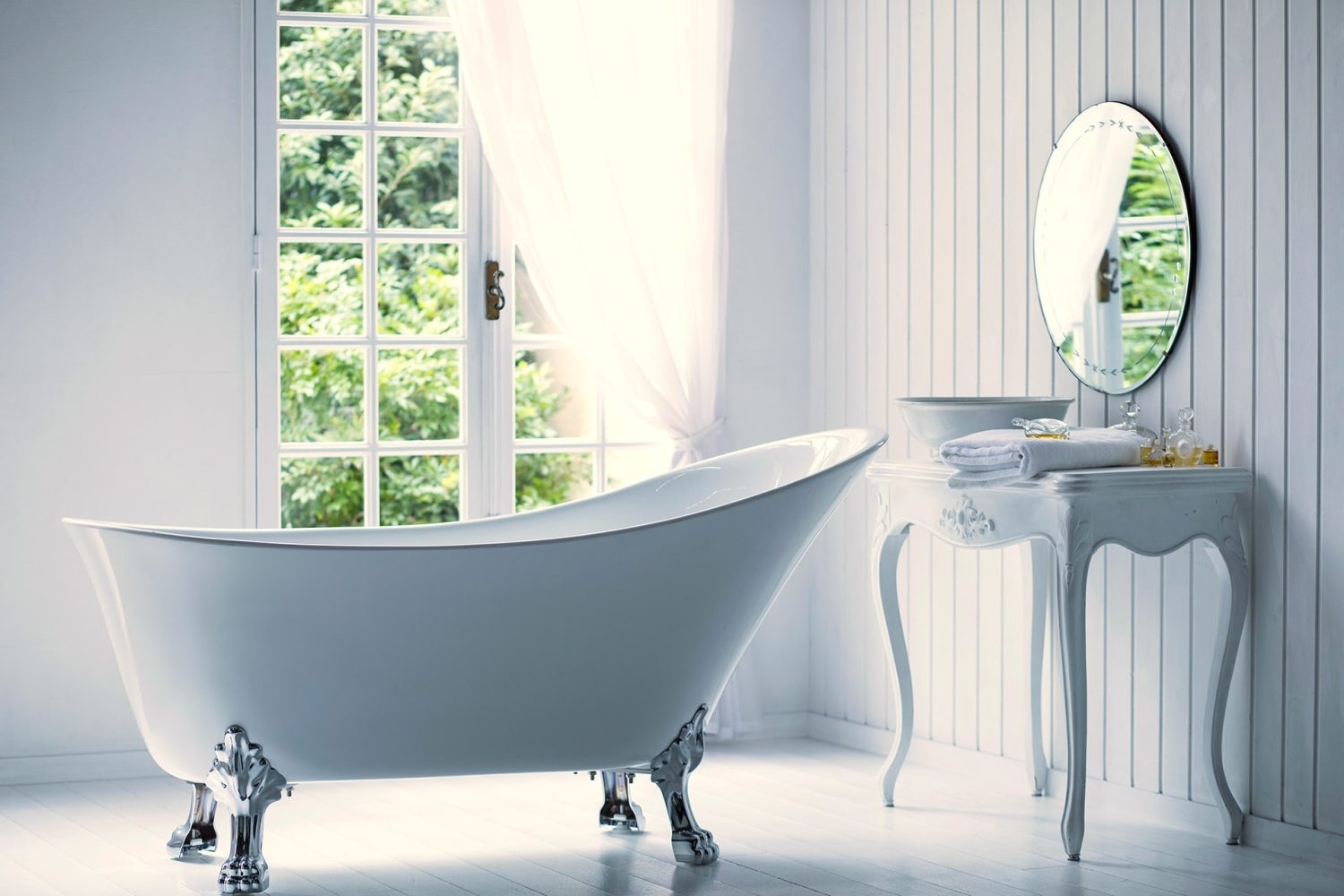 バスルームの演出も(移動可)