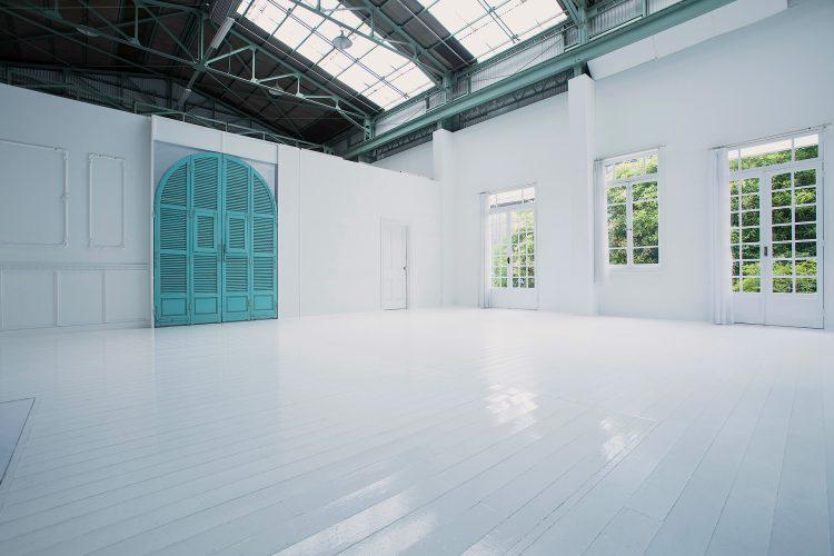 白の空間66㎡ 天窓40㎡(遮光可)