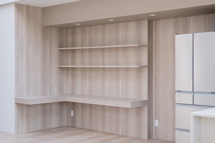 壁面を使って物撮りも