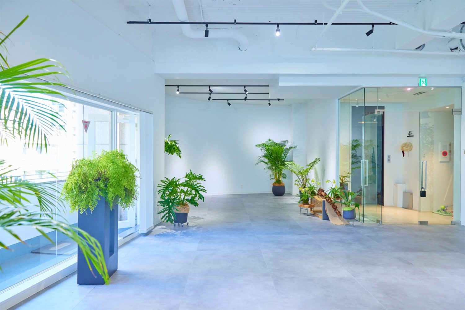 スクリーン側から空間全体