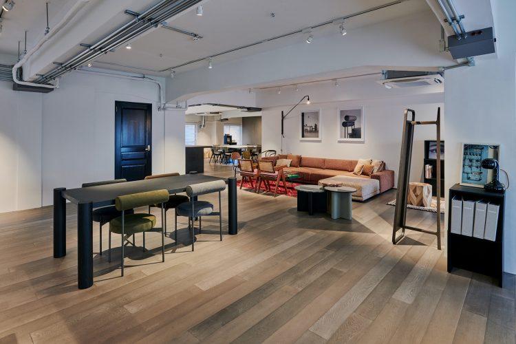 スタジオの家具は様々なスタイリングが可能