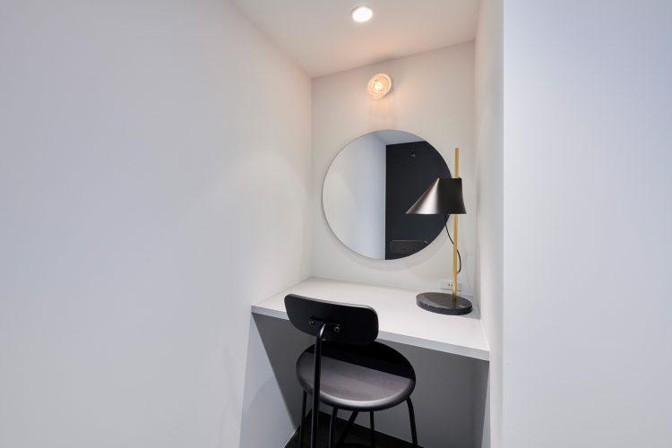 メイクルーム完備