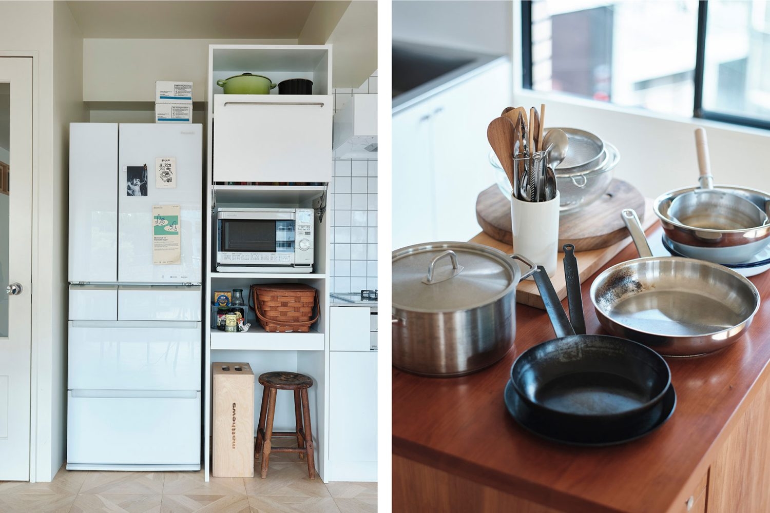 調理器具、キッチン家電も揃っています