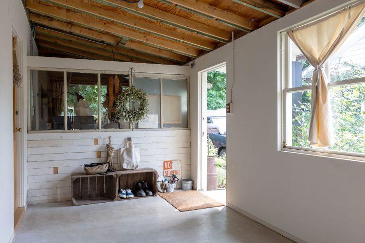 土間の玄関ホール