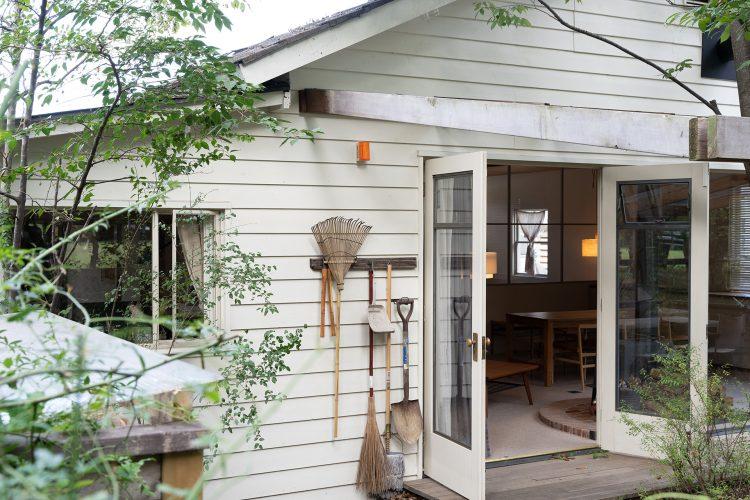 ウッドデッキから室内