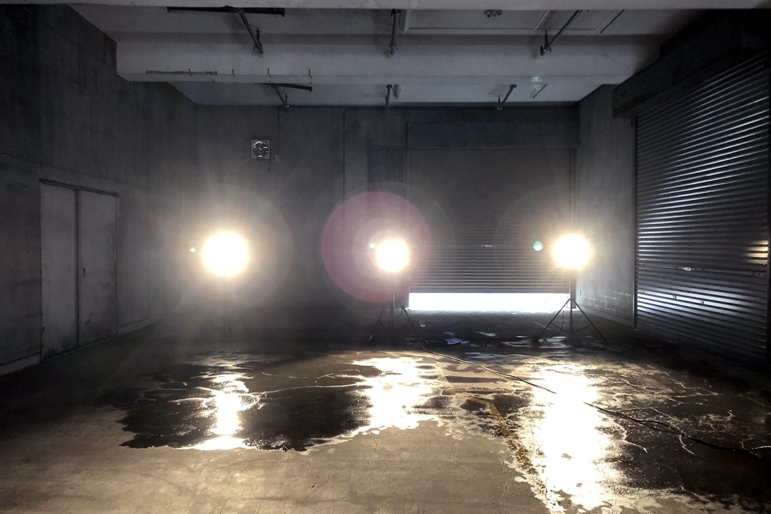 3本の定常光あり