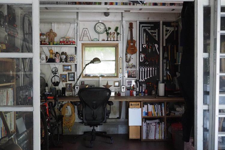 男の隠れ家書斎