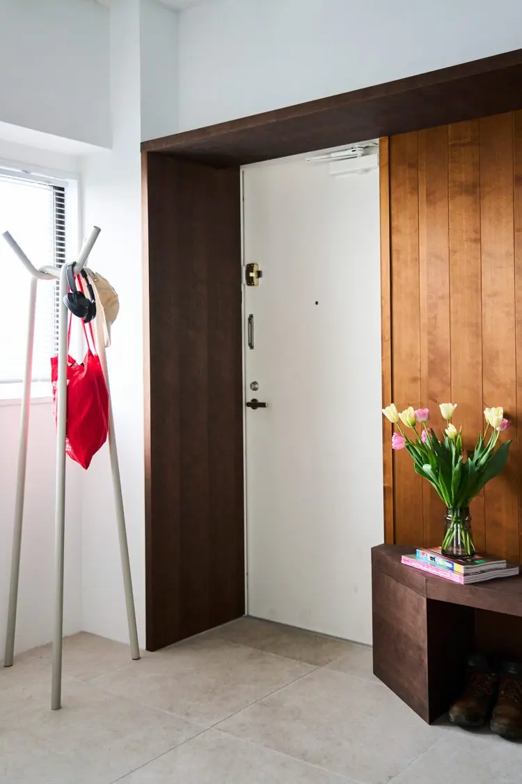 外出や帰宅シーンの撮影に