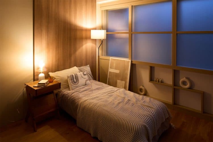 日没後の夜のシーン