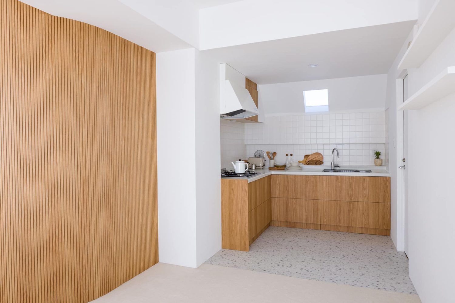 作業台は可動式