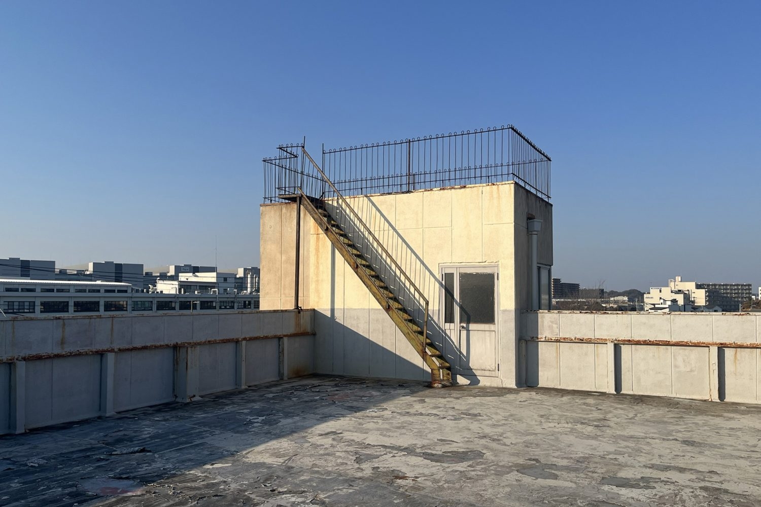 屋上(階段は使用禁止)