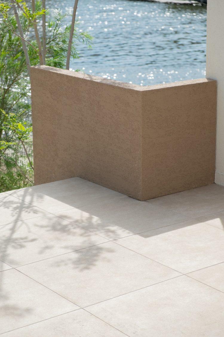 運河がすっきり見える一角