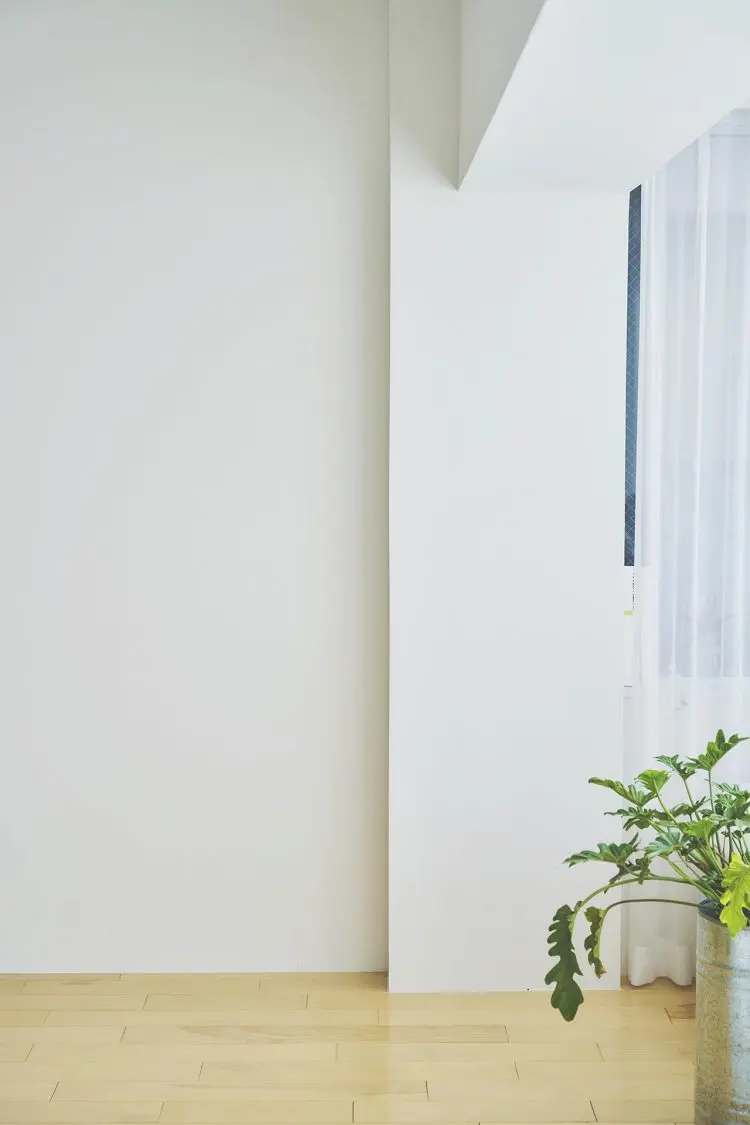 白壁✕ウッド床