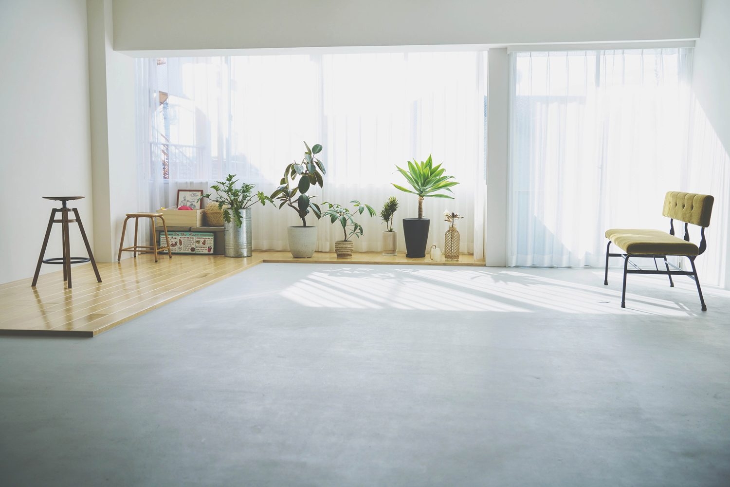 清潔感のある内装