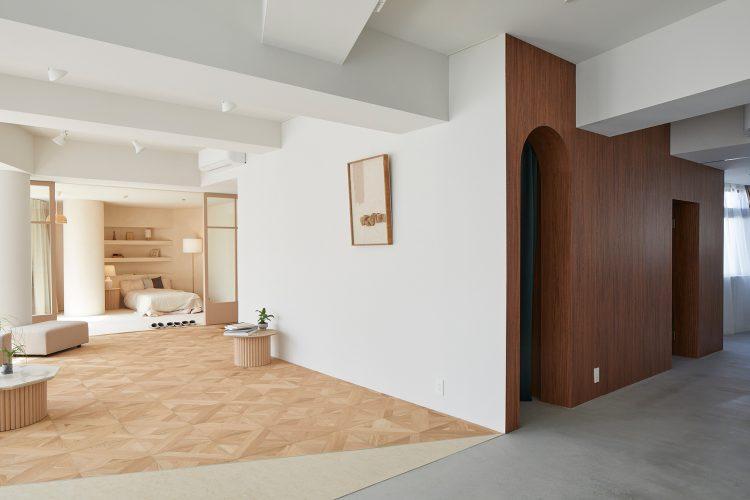 4種類の床と壁でバリエーション豊かな撮影可