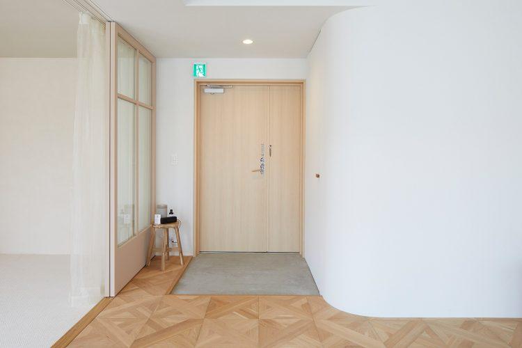 玄関シーンも撮影可能