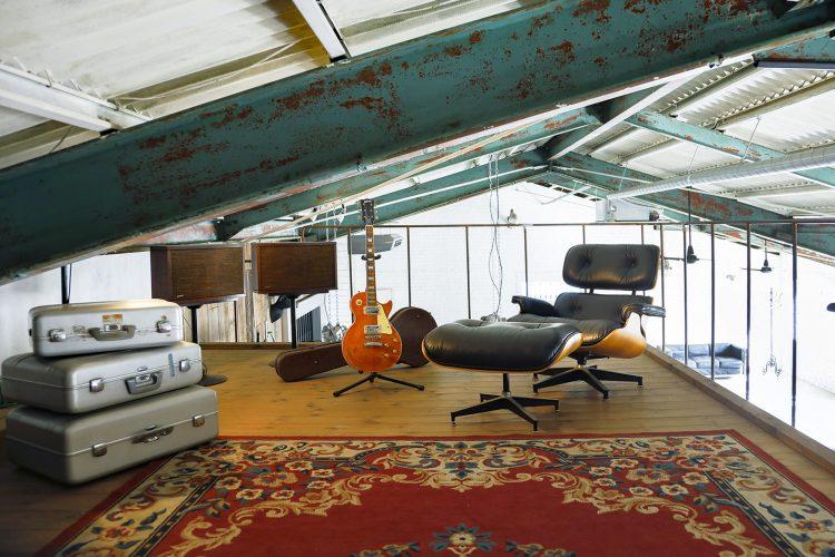 遊び心あふれるロフトスペース