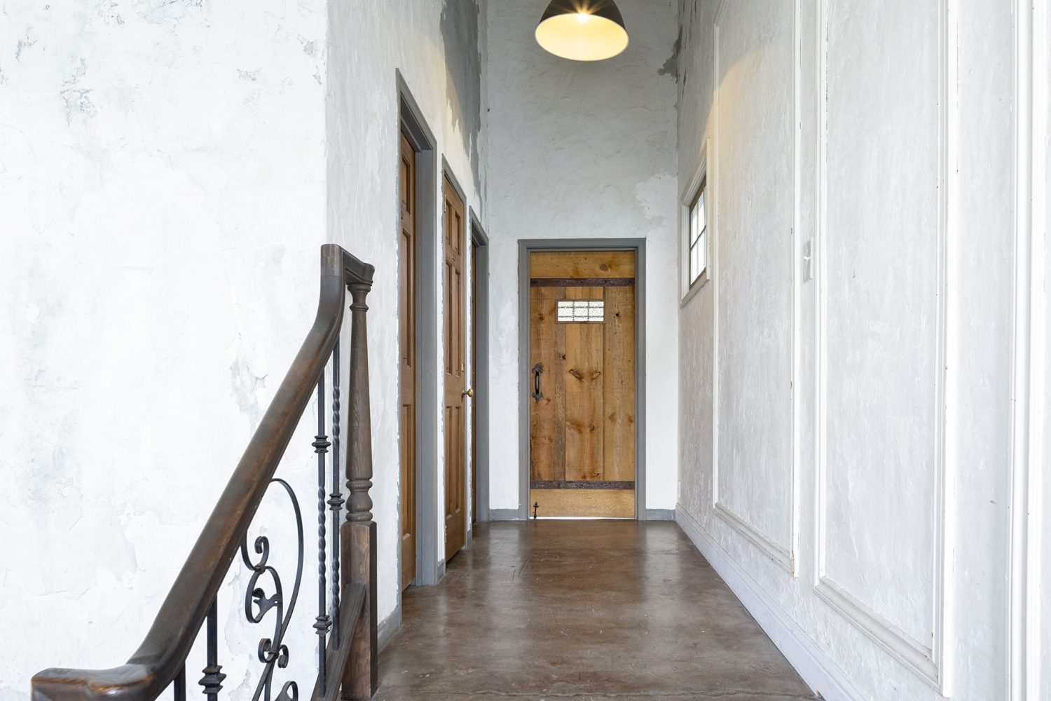 スタジオ前の廊下