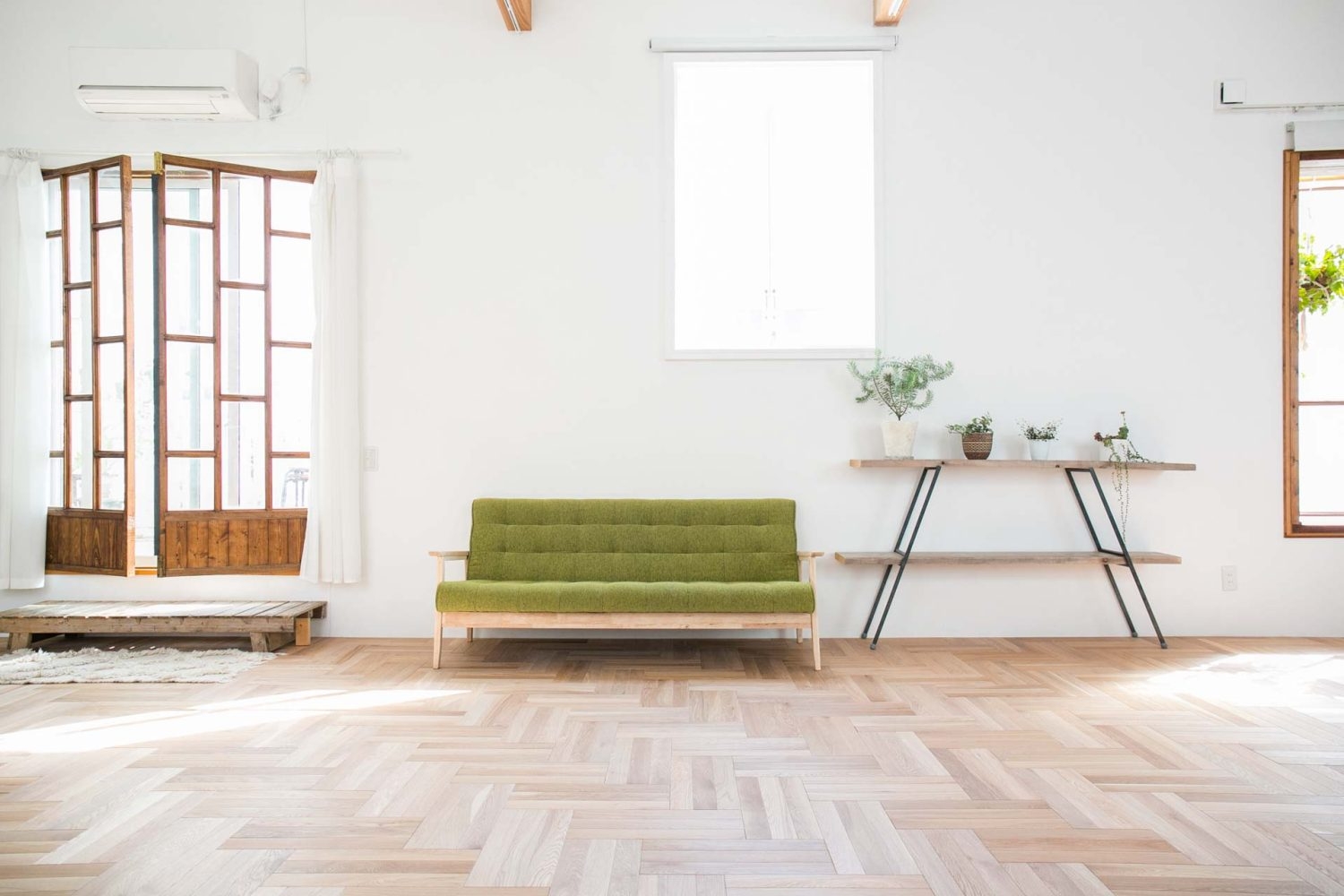 季節を問わずグリーンがたくさん