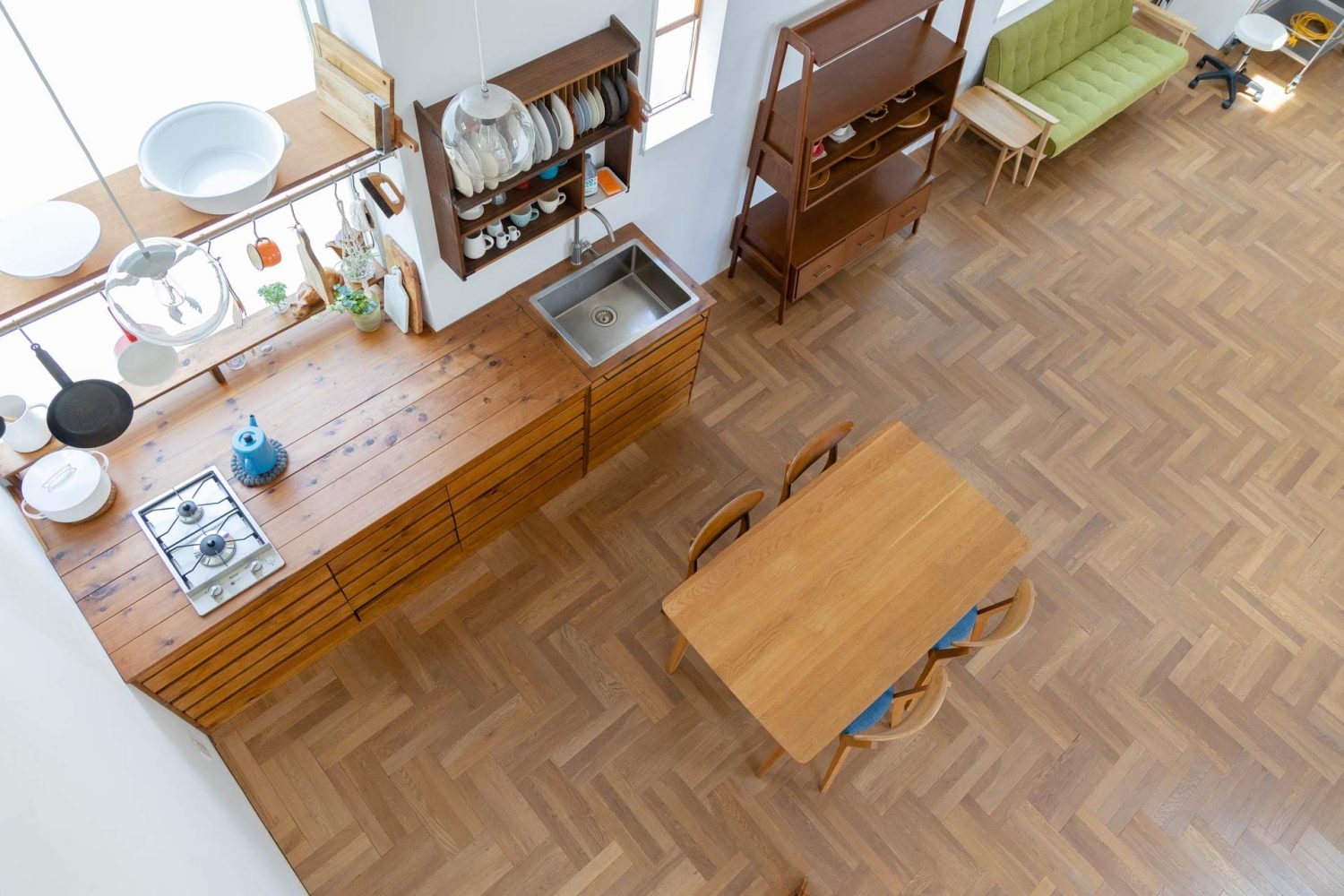 ロフトからの俯瞰