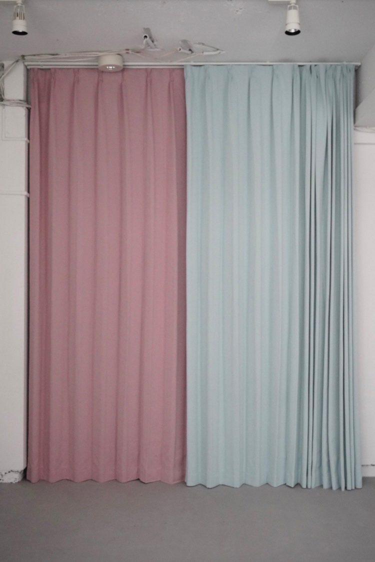 3F バリエーションの幅が広がる2色のカーテン