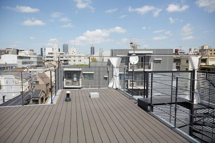 屋上 カーテンなし