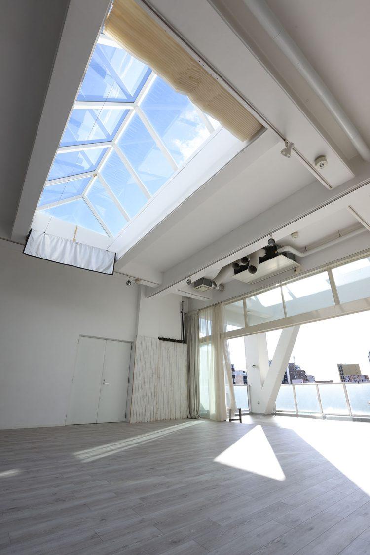 この天井高と自然光は圧巻