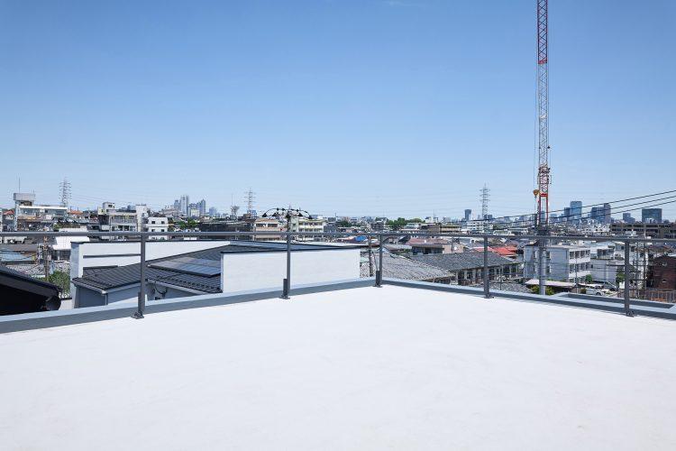 オプション:屋上 北東の景色(有料)