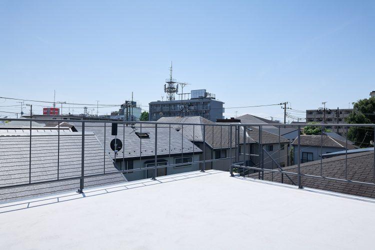 オプション:屋上 南西の景色(有料)