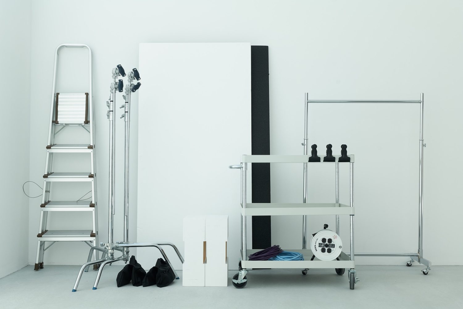 撮影機材も完備