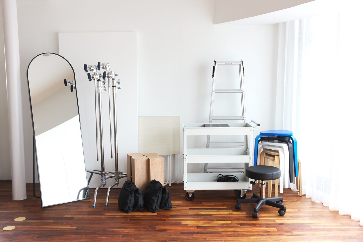 備品もすべて無料・常設