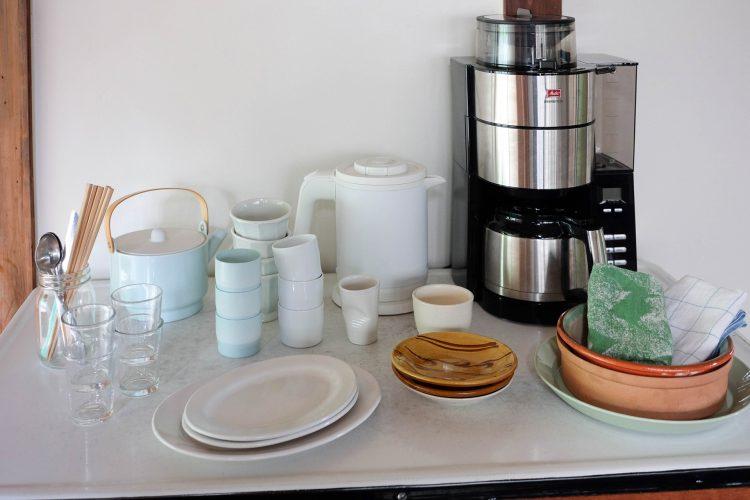 備品は自由に使用可能