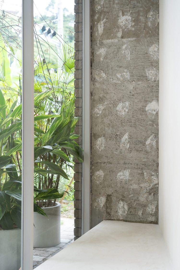 躯体の味が感じられる壁面