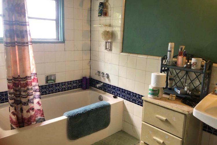 アメリカ式のバスルーム