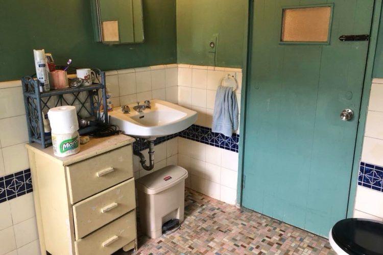 アメリカ式のバスルーム