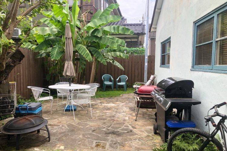 パティオ(裏庭)